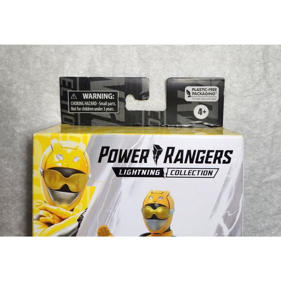Power Rangers Yellow Ranger Beast Morphers Lightning Collection 2022 New Sealed - Picture 5 of 6